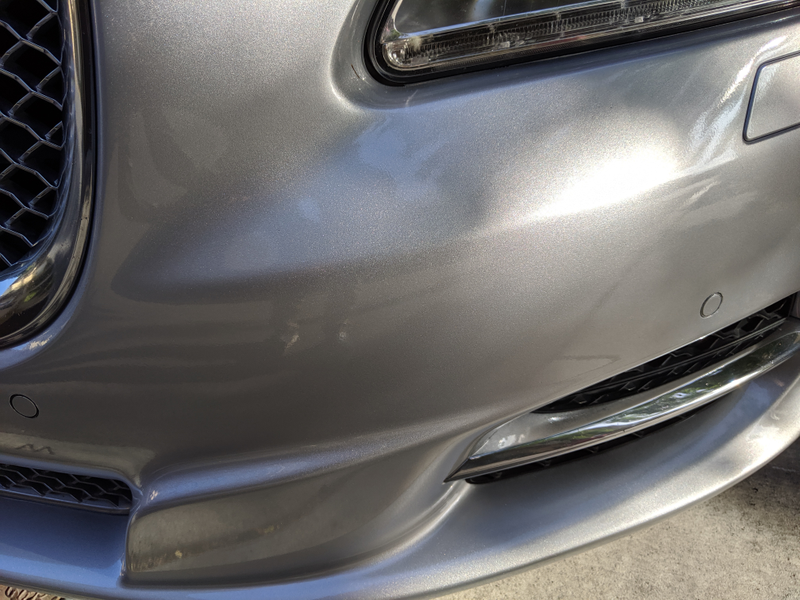 Illustration for article titled Bumper Repaint - Before & After
